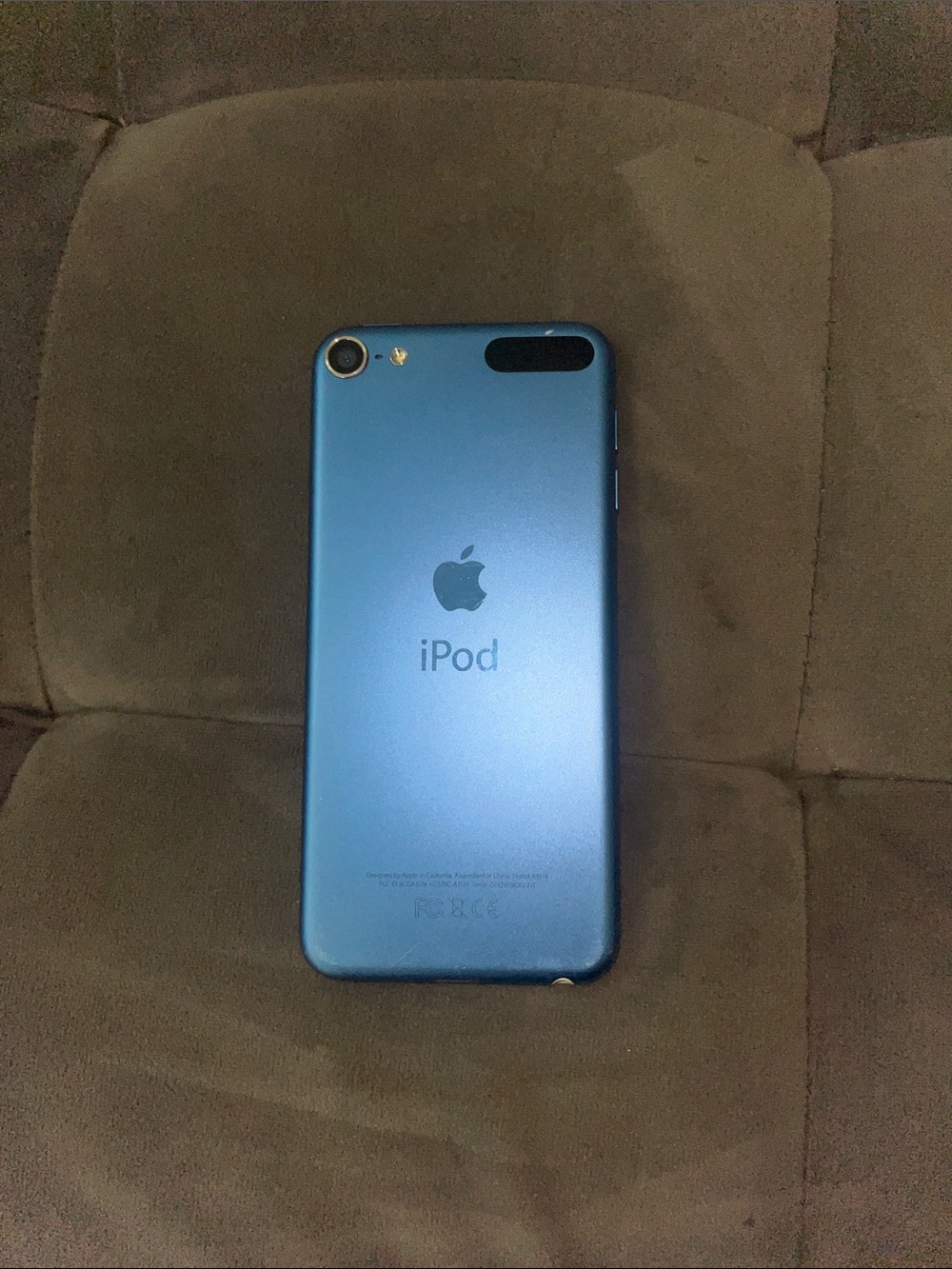 Apple iPod Touch Matte Blue Rear Panel